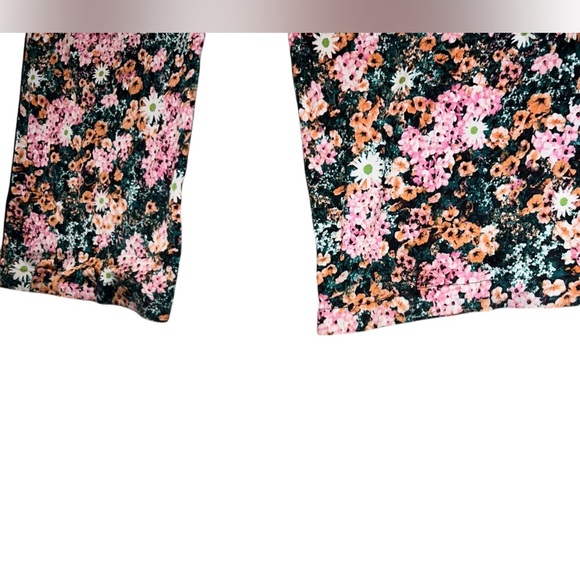 EUC Victoria’s Secret Floral Matching Long Pajama Pants Set Size Medium Regular - Picture 6 of 13